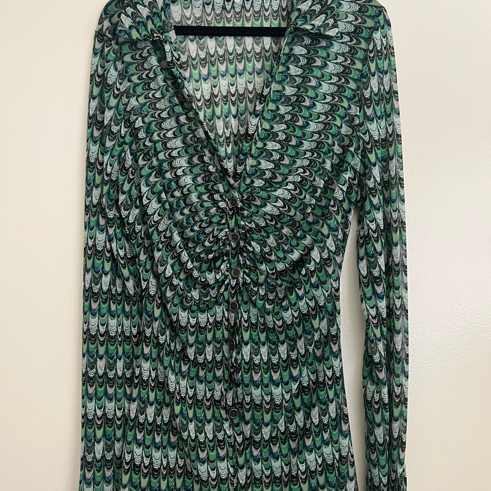 Free People fitted button up